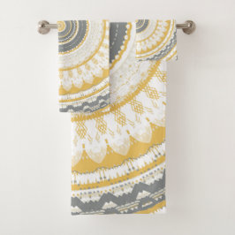 ゴールデングレーマンダラ バスタオルセット