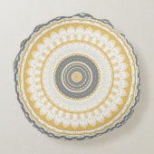 ゴールデングレーマンダラ ラウンドクッション (裏面)