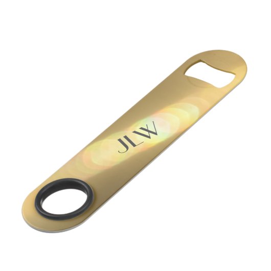 ゴールデングローグラムスタイリッシュカスタマイズ可能な初期機 スピード栓抜き (正面アングル)