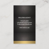 ゴールデングローバル建物ロゴ 名刺 (裏面)