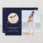 ゴールデングローフォトホリデーカード シーズンカード (正面/裏面)