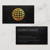 ゴールデングローブ |エグゼクティブ 名刺 (正面/裏面)