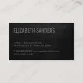 ゴールデングローブ |エグゼクティブ 名刺 (裏面)