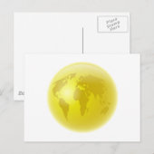 ゴールデングローブ ポストカード (正面/裏面)