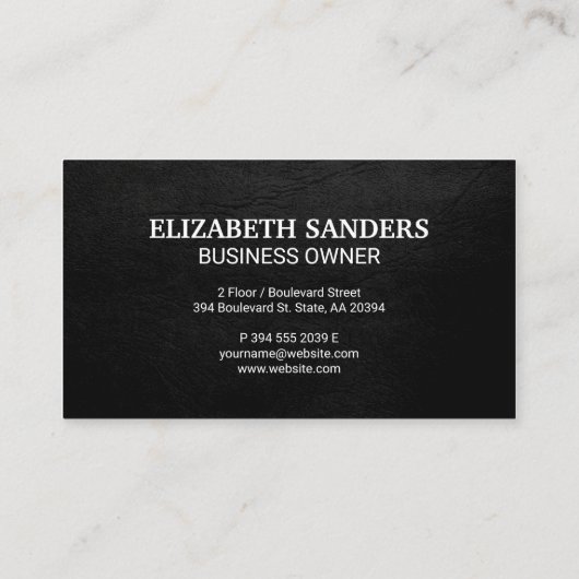 ゴールデングローブ | 世界地図 | エグゼクティブブシン 名刺 (裏面)