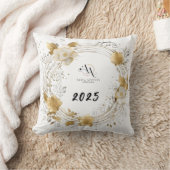 ゴールデングロー2025枕：かわいい新年のTouch クッション (ブランケット)