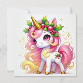 ゴールデングロー ユニコーン with ホリィクラウン シーズンカード (正面)