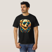 ゴールデングロー – レトロPup Edition Tシャツ (正面フル)