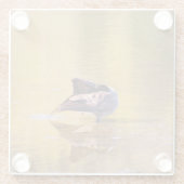 ゴールデングース ガラスコースター (裏面)