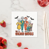 ゴールデングールズガールズハロウィーン スタンダードカクテルナプキン (インサイチュ)