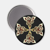 ゴールデンケルトのクロスマグネット マグネット (正面/裏面)