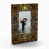 ゴールデンケルト結び目模様フレーム フォトブロック (左)