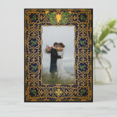 ゴールデンケルト結び目模様 招待状 (スタンド正面)