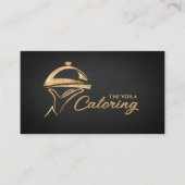 ゴールデンケータリングトレイオーナメント 名刺 (正面)