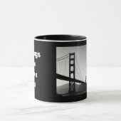 ゴールデンゲートからの挨拶 マグカップ (中央)