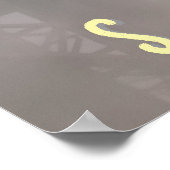 ゴールデンゲートと霧 ポスター (角)