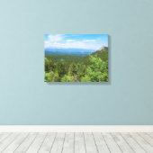 ゴールデンゲートキャニオンの山と森の谷 キャンバスプリント (インサイチュ (ウッドフロア))