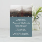 ゴールデンゲートサンフランシスコブライダルシャワーインビテーション 招待状 (スタンド正面)