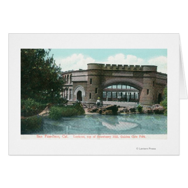 ゴールデンゲートパークストロベリーヒルルックアウトビュー (正面横)