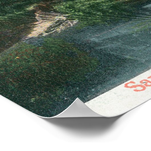 ゴールデンゲートパークストロベリーヒルルックアウトビュー ポスター (角)