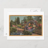 ゴールデンゲートパークティーガーデン – サンフランシスコ,カリフォルニア ポストカード (正面/裏面)