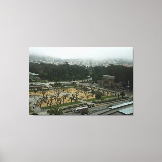 ゴールデンゲートパークミュージックコンコースキャンバス キャンバスプリント (正面)