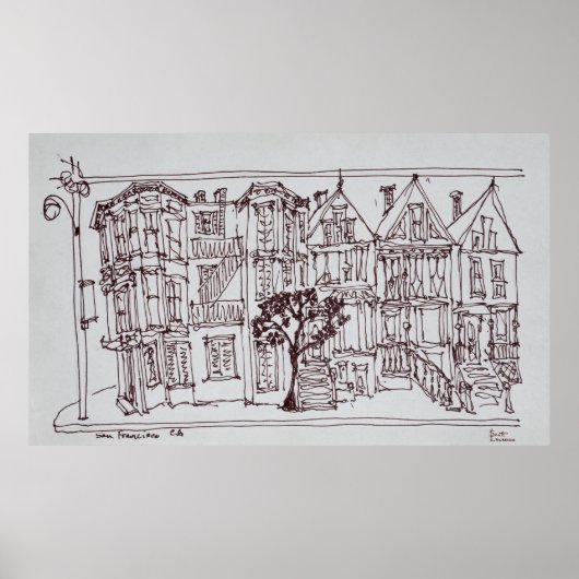 ゴールデンゲートパーク |カリフォルニア州サンフランシスコ ポスター (正面)