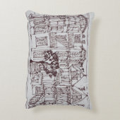 ゴールデンゲートパーク|サンフランシスコ(カリフォルニア) アクセントクッション (裏面(縦))