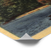 ゴールデンゲートパーク、ストウレイク、ハンティントン滝 ポスター (角)