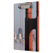 ゴールデンゲートブリッジからのサンフランシスコのスカイライン クリップボード (左)