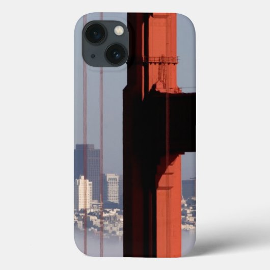 ゴールデンゲートブリッジからのサンフランシスコのスカイライン Case-Mate iPhoneケース (裏面)