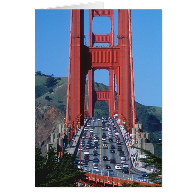 ゴールデンゲートブリッジとサンフランシスコ湾 (正面)