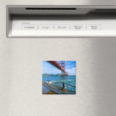 ゴールデンゲートブリッジとサンフランシスコ湾 マグネット (インサイチュ (食洗機))