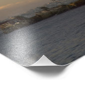 ゴールデンゲートブリッジとサンフランシスコ フォトプリント            (角)