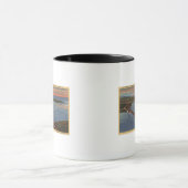 ゴールデンゲートブリッジとベイエリアの航空宇宙 マグカップ (中央)