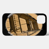 ゴールデンゲートブリッジのディテール, サンフランシスコ Case-Mate iPhoneケース (裏面 (横))