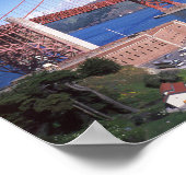 ゴールデンゲートブリッジのフィルムイメージ ポスター (角)