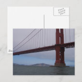 ゴールデンゲートブリッジのポストカード ポストカード (正面/裏面)
