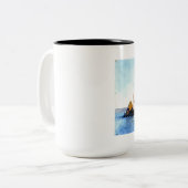 ゴールデンゲートブリッジのマグ ツートーンマグカップ (正面左)