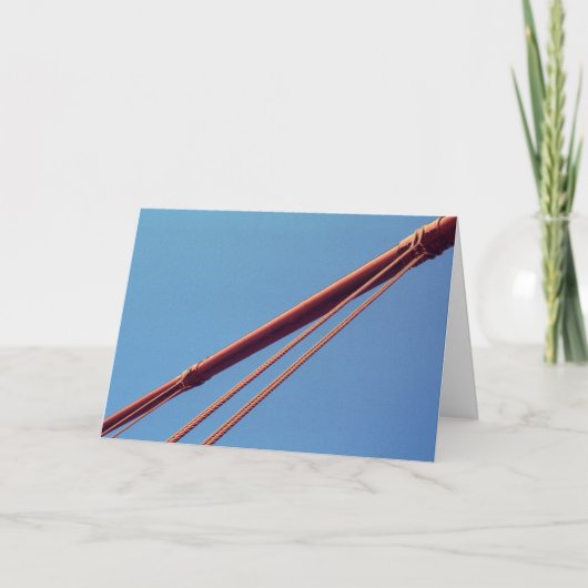 ゴールデンゲートブリッジの懸濁液ケーブル カード (正面)