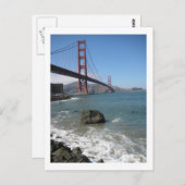 ゴールデンゲートブリッジの郵便はがき ポストカード (正面/裏面)