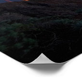 ゴールデンゲートブリッジアットサンセットプリント ポスター (角)