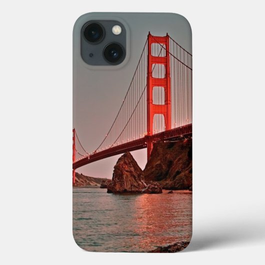 ゴールデンゲートブリッジアットサンダウン Case-Mate iPhoneケース (裏面)