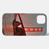 ゴールデンゲートブリッジアットサンダウン Case-Mate iPhoneケース (裏面 (横))