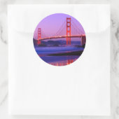 ゴールデンゲートブリッジオンベイカービーチアットサンダウン ラウンドシール (バッグ)