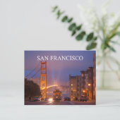 ゴールデンゲートブリッジカリフォルニア – サンフランシスコ ポストカード (スタンド正面)