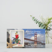 ゴールデンゲートブリッジグリーティング シーズンカード (スタンド正面)