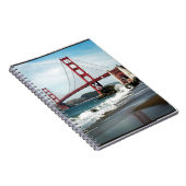 ゴールデンゲートブリッジサンフランシスコカリフォルニア ノートブック (右側)