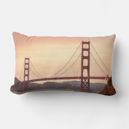 ゴールデンゲートブリッジサンフランシスコカリフォルニア ランバークッション (正面)