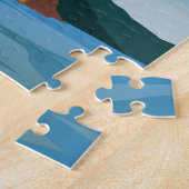 ゴールデンゲートブリッジサンフランシスコヴィンテージトラベル ジグソーパズル (側面)